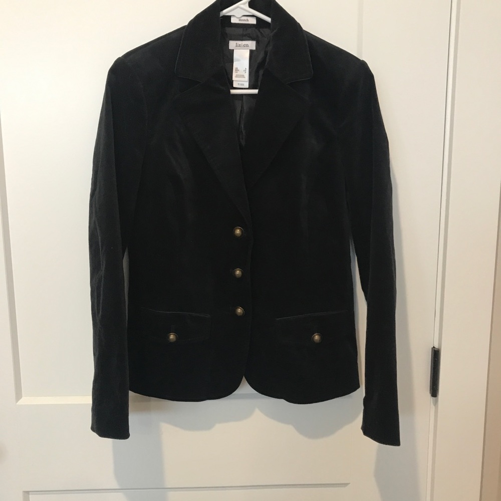 Velvet blazer